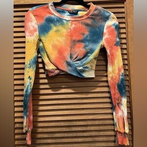 Tie dye crop top